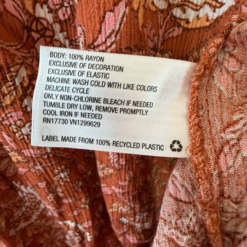 Knox Rose Rust Floral Maxi Dress - Picture 9 of 9